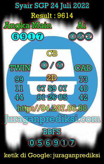 Prediksi SGP 24 Juli 2022, Forum Syair Sgp, Kode Syair Sgp hari ini, Forum Syair Singapore, Prediksi Singapore Minggu 24 7 2022, Syair Singapore minggu 24 juli 2022.