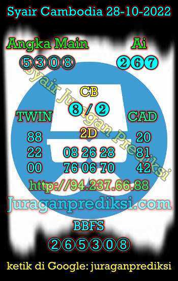 prediksi cambodia 28 oktober 2022, syair cambodia hari ini jumat 28-10-2022, prediksi syair kamboja jumat 28 oktober 2022 4d, jitu dan akurat