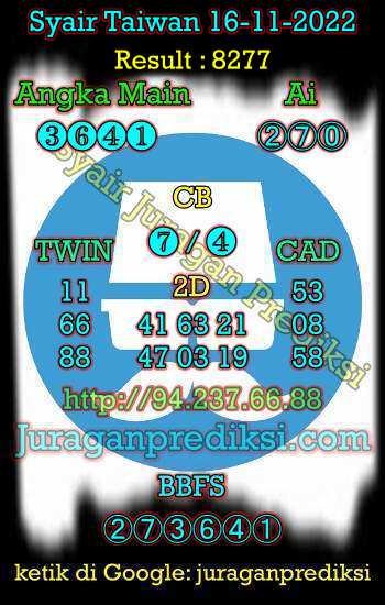 prediksi taiwan 16 novemer 2022, syair taiwan hari ini rabu 16-11-2022, angka keluar togel taiwan, toto jitu taiwan 16 november 2022