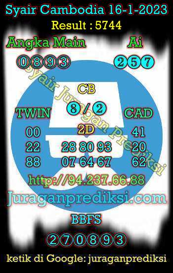 prediksi cambodia 16 januari 2023, syair cambodia hari ini senin 16-1-2023, prediksi syair kamboja 16 januari 2023 4d jitu dan akurat