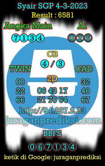 prediksi sgp 4 maret 2023, syair sgp hari ini sabtu 4-3-2023, prediksi syair singapore 4 maret 2023, prediksi sgp jp jitu dan akurat