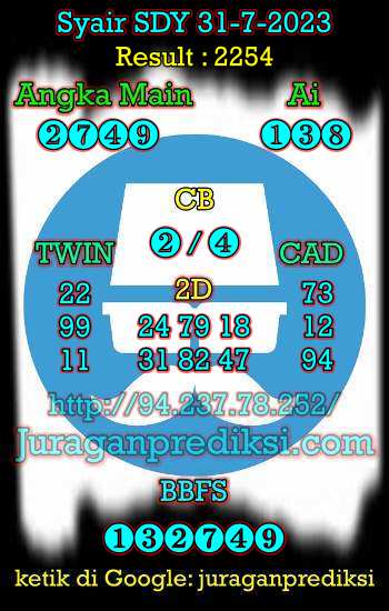prediksi sdy 31 juli 2023, syair sdy hari ini senin 31-7-2023, prediksi syair sydney 31 juli 2023, prediksi sdy jp jitu dan akurat