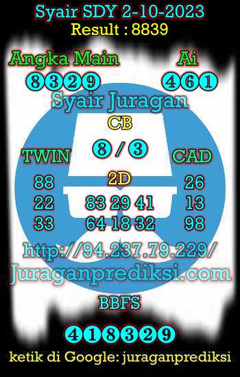 prediksi sdy 2 oktober 2023, syair sdy hari ini senin 2-10-2023, prediksi syair sydney 2 oktober 2023, prediksi sdy jp jitu dan akurat