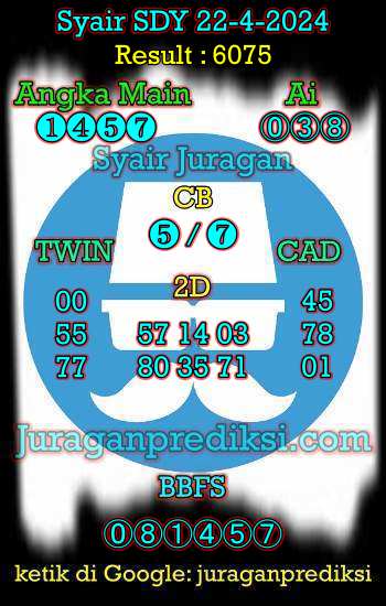 prediksi sdy 22 april 2024, syair sdy hari ini senin 22-4-2024, prediksi syair sydney 22 april 2024, prediksi sdy jp jitu dan akurat