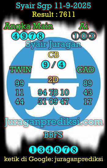 prediksi sgp 11 september 2025, syair sgp hari ini kamis 11-9-2025, prediksi syair singapore 11 september 2025, prediksi sgp jp jitu dan akurat