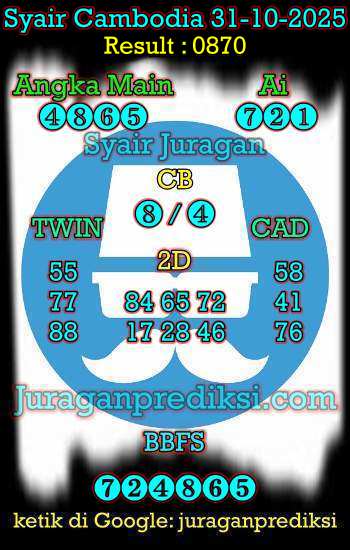 prediksi cambodia 31 oktober 2025, syair cambodia hari ini jumat 31-10-2025, prediksi syair kamboja 31 oktober 2025 4d jitu dan akurat