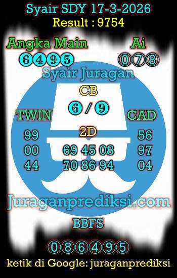 prediksi sdy 17 maret 2026, syair sdy hari ini selasa 17-3-2026, prediksi syair sydney 17 maret 2026, prediksi sdy jp jitu dan akurat