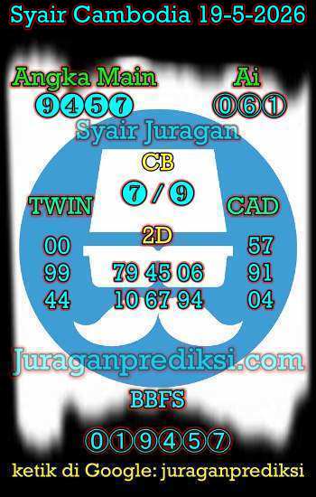 prediksi cambodia selasa 19 mei 2026, syair cambodia hari ini selasa 19-5-2026, prediksi syair kamboja 19 mei 2026 4d jitu dan akurat