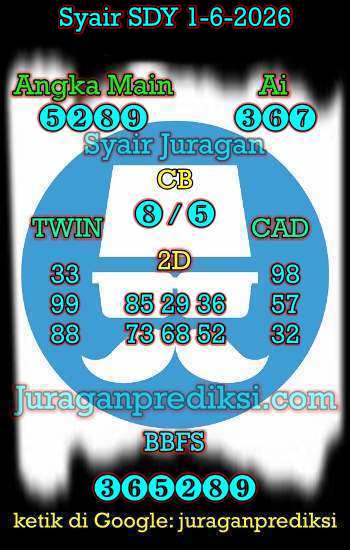 prediksi sdy 1 juni 2026, syair sdy hari ini senin 1-6-2026, prediksi syair sydney 1 juni 2026, prediksi sdy jp jitu dan akurat