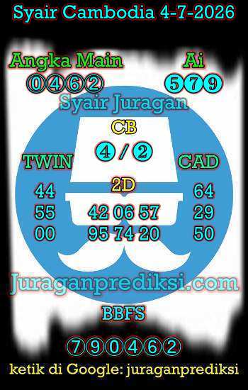 prediksi cambodia sabtu 4 juli 2026, syair cambodia hari ini sabtu 4-7-2026, prediksi syair kamboja 4 juli 2026 4d jitu dan akurat