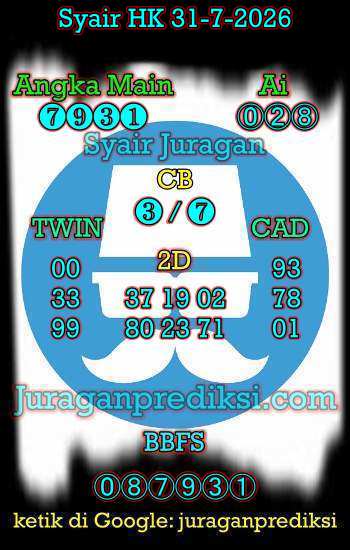 prediksi hk 31 juli 2026, syair hk hari ini jumat 31-7-2026, prediksi syair hongkong 31 juli 2026, prediksi hk jp jitu dan akurat