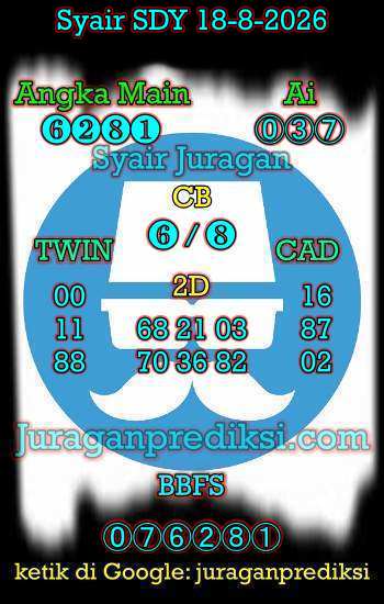 prediksi sdy 18 Agustus 2026, syair sdy hari ini selasa 18-8-2026, prediksi syair sydney 18 Agustus 2026, prediksi sdy jp jitu dan akurat