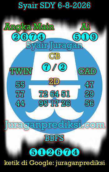 prediksi sdy 6 Agustus 2026, syair sdy hari ini kamis 6-8-2026, prediksi syair sydney 6 Agustus 2026, prediksi sdy jp jitu dan akurat